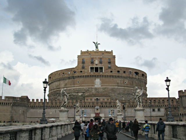 castelo sant angelo italia roma - O que visitar em Roma em 2 dias?