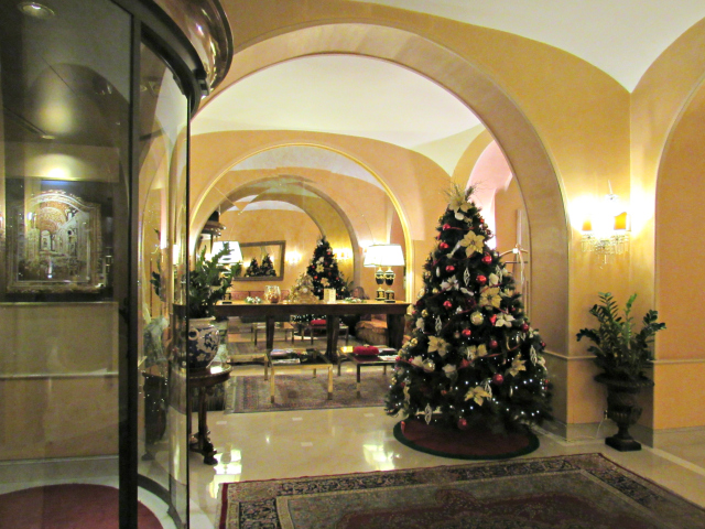 hall entrada marcella royal hotel roma - Hotel em Roma: Todo o charme do Marcella Royal Hotel