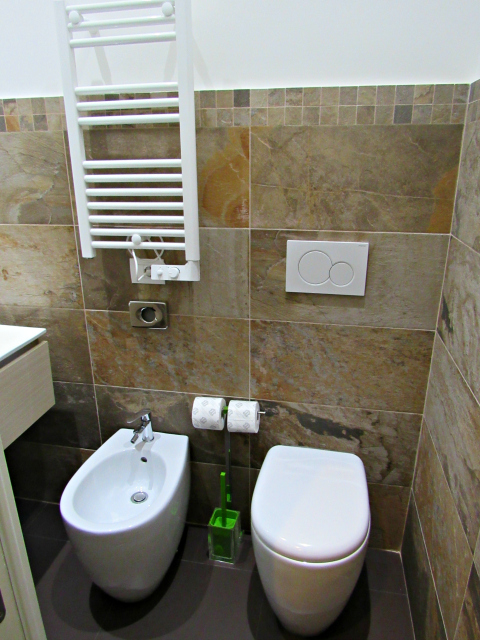 banheiro irooms iwild central station roma - Dica de Hospedagem em Roma: iRooms Central Station