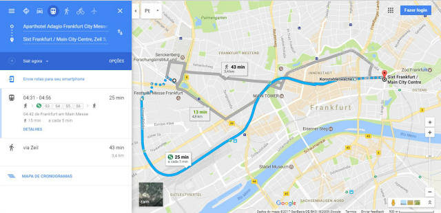 mapa sixt frankfurt alemanha - Europa - Aluguel de carro na Alemanha