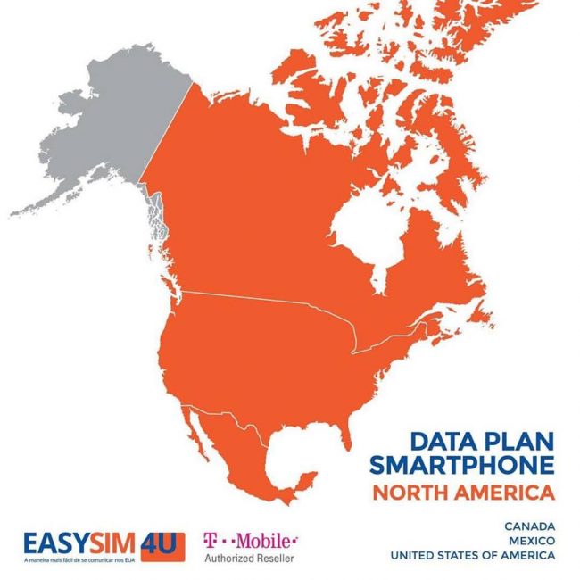 Easysim4u america do norte 650x650 - Chip de internet ILIMITADA em mais de 140 países: Easysim4u