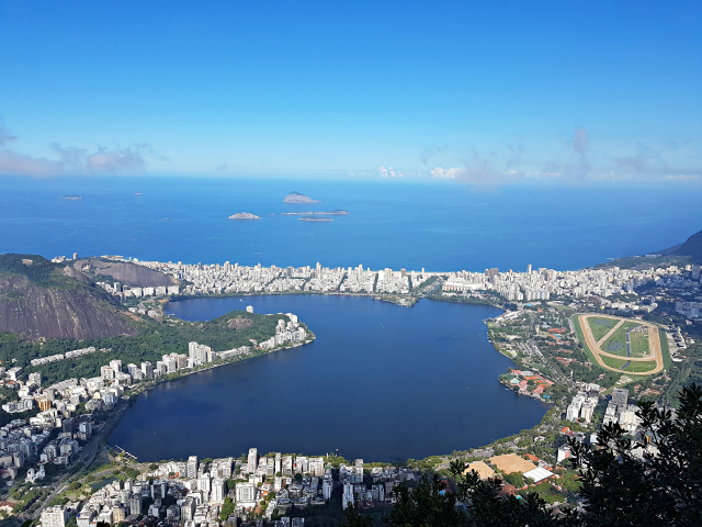 Corcovado Vista Lagoa Rio de Janeiro - Como visitar o Cristo Redentor no Rio de Janeiro