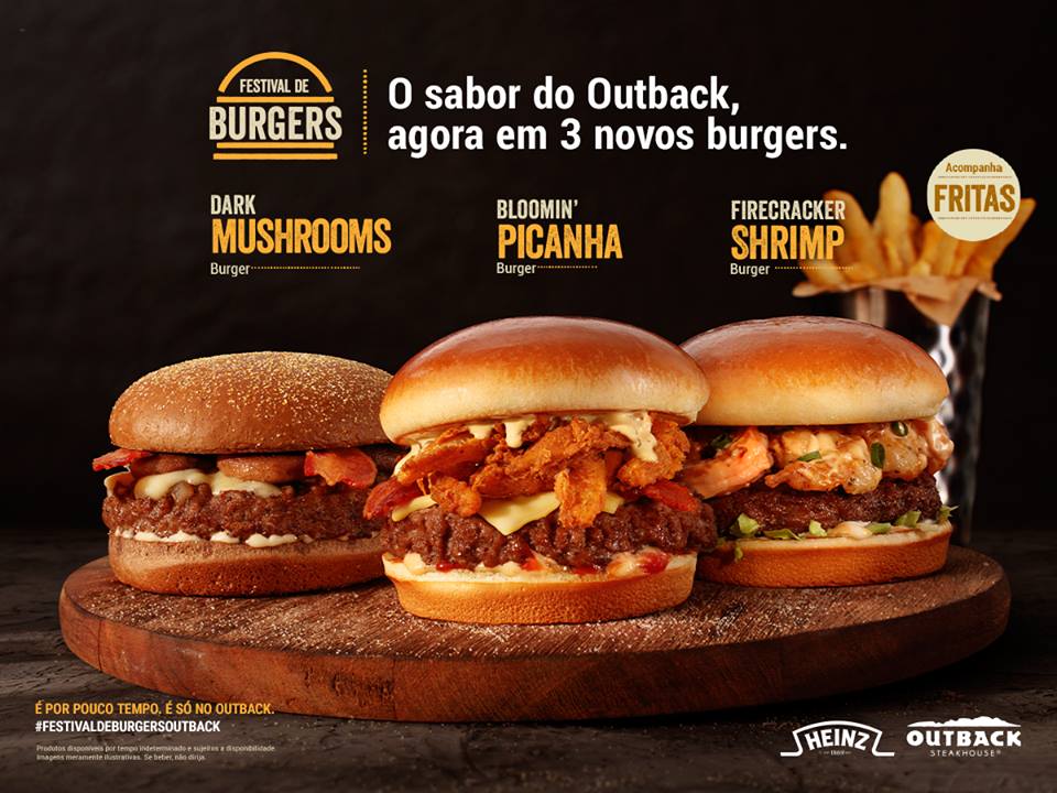 21317542 1872037866145766 1890472004793454026 n - Festival de Burgers do Outback Steakhouse