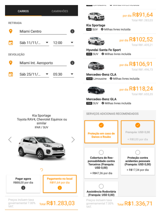 Cotação Sixt Miami Centro - Alugar um carro no aeroporto é mais caro?