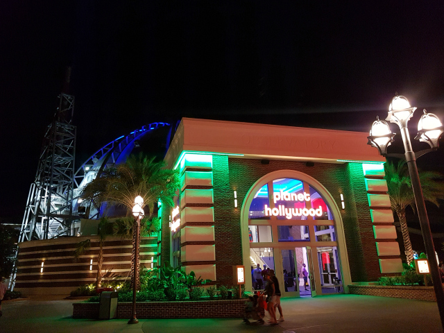 Fachada Planet Hollywood Orlando - Planet Hollywood Observatory em Orlando