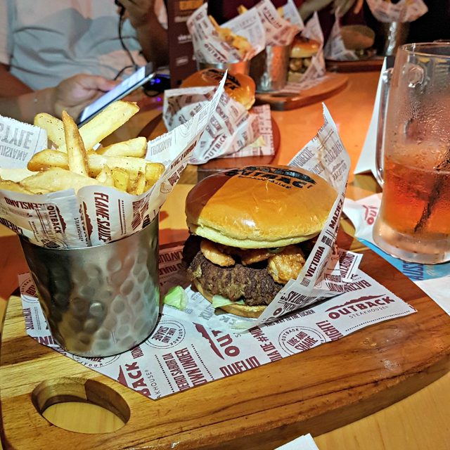 Festival de Burgers Outback Firecracker Shrimp - Festival de Burgers do Outback Steakhouse