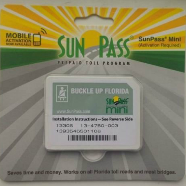 SunPass Mini Transponder - Como economizar com pedágios na Flórida? Utilize o SunPass Mini