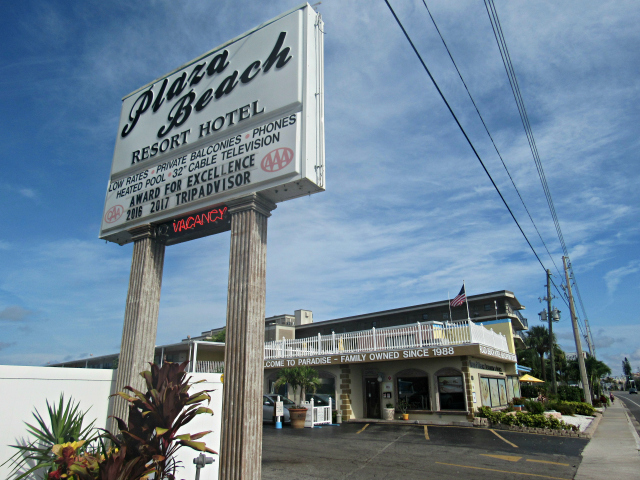 Plaza Beach Hotel Resort Saint Pete Beach Florida Fachada - Hotel em St Pete Beach: Plaza Beach Hotel