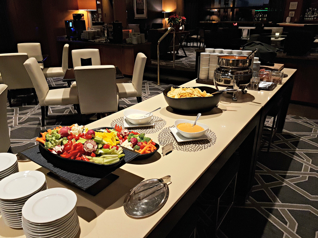 Le Centre Sheraton Montreal Hotel Snacks Saladas - Hotel em Montreal: Le Centre Sheraton Montreal Hotel