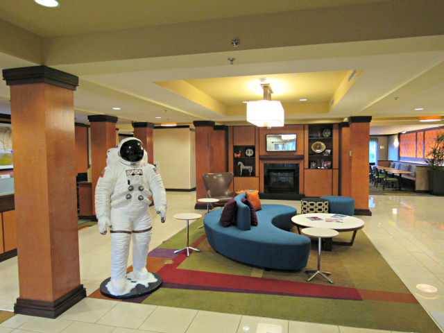 Hotel Fairfield Inn Suites by Marriott Titusville Kennedy Space Center Entrada - Hotel próximo ao Kennedy Space Center: Fairfield Inn and Suites by Marriott Titusville