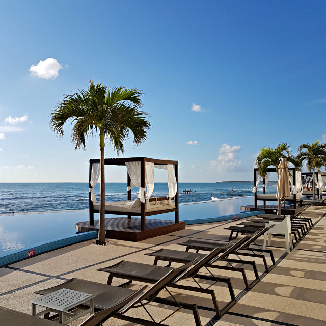 Hotel All Inclusive Senses Artsana Playa Del Carmen Pool - Nossa primeira vez em um All Inclusive - Hotel em Playa del Carmen