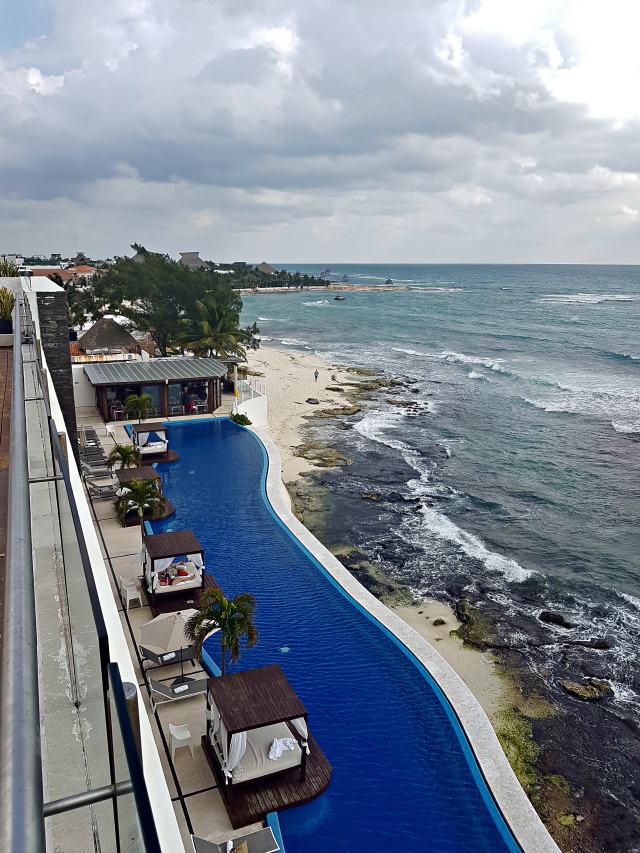 Hotel All Inclusive Senses Artsana Playa Del Carmen Vista Terraço Piscina - Nossa primeira vez em um All Inclusive - Hotel em Playa del Carmen