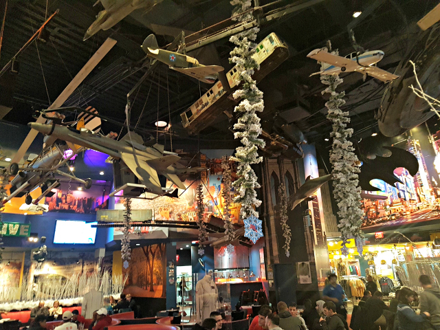 Planet Hollywood NYC Times Square Restaurante Nova York - Planet Hollywood New York City