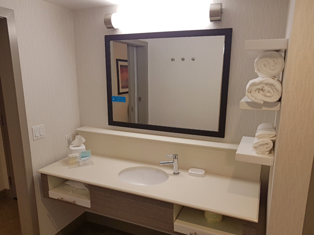 Hotel Hampton Inn Miami Midtown Banheiro Espelho - Hotel em Miami Midtown: Hampton Inn & Suites Miami Midtown