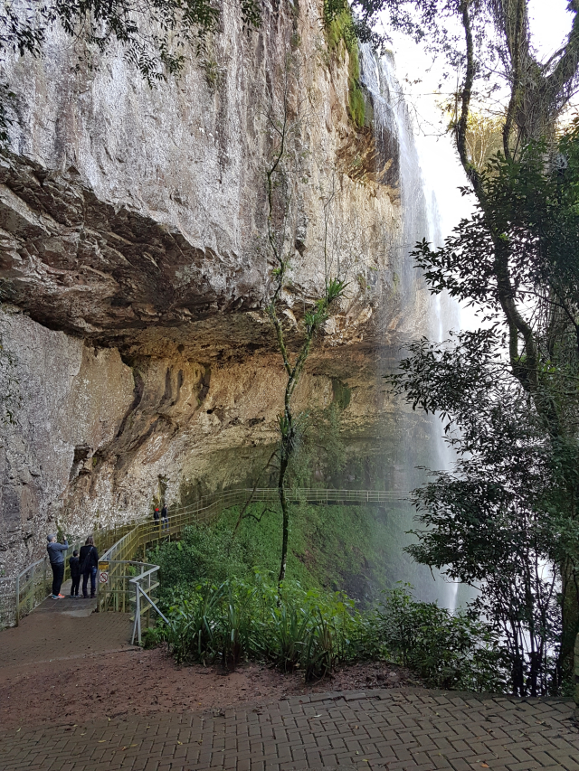 Parque Salto Ventoso Cascata - Parque Salto Ventoso em Farroupilha na Serra Gaúcha