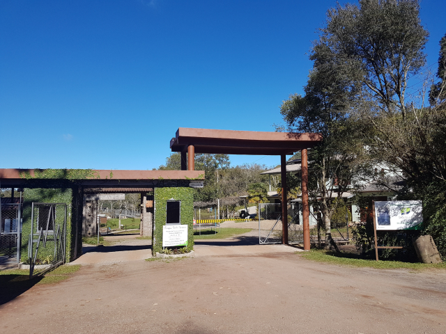 Parque Salto Ventoso Entrada - Parque Salto Ventoso em Farroupilha na Serra Gaúcha