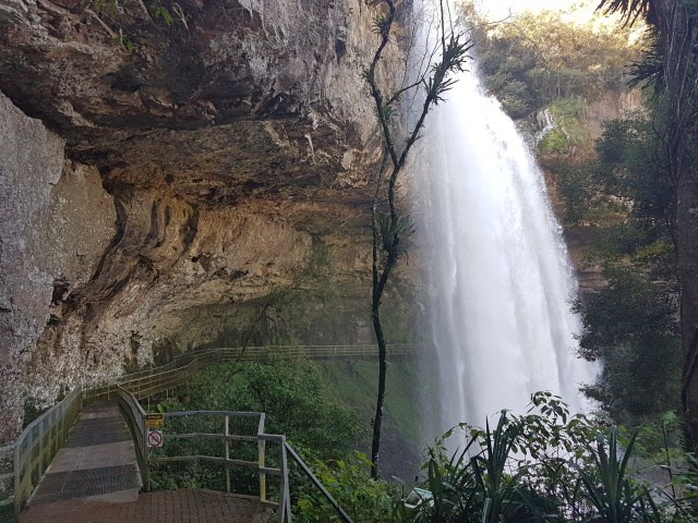 Parque Salto Ventoso em Farroupilha na Serra Gaúcha