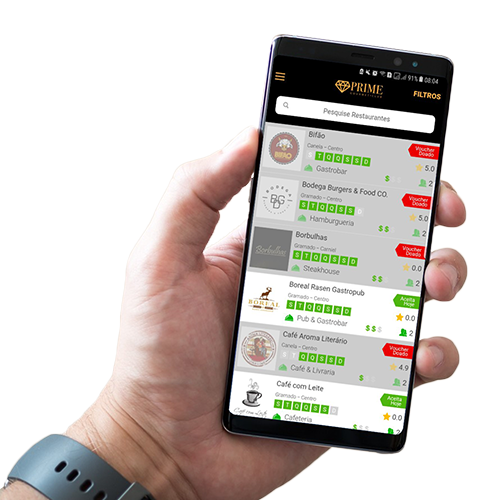 App Prime Gourmet Porto Alegre - Prime Gourmet Porto Alegre - Descontos em Restaurantes e Atrações