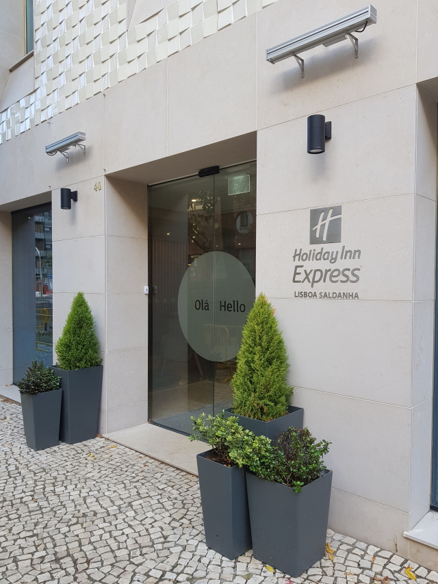 Holiday Inn Express Lisboa Plaza Saldanha Fachada - Holiday Inn Express Lisboa Plaza Saldanha - Hospedagem em Lisboa