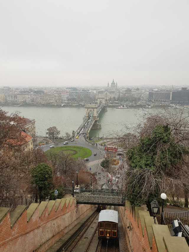 Funicular para subir ao Buda Castle