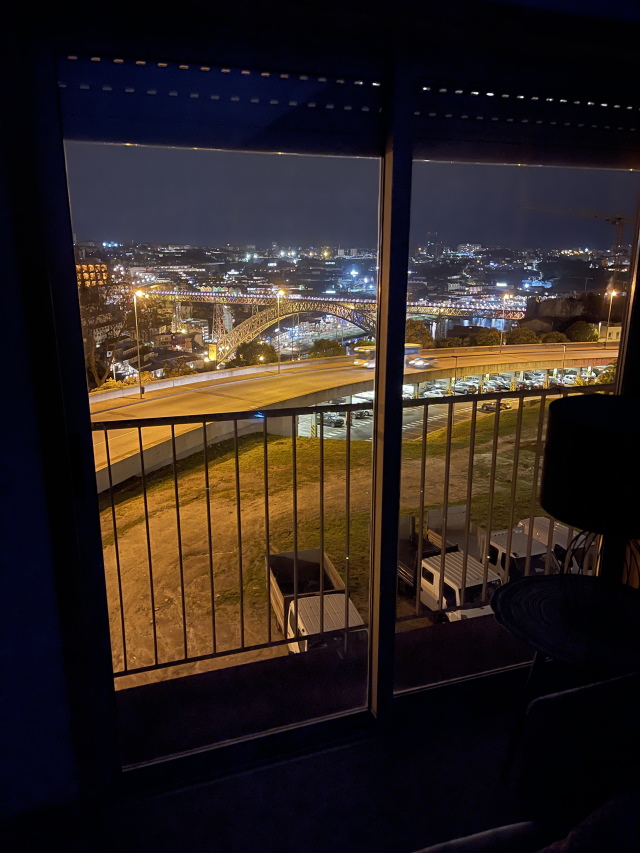 Nossa vista do Porto - Nossa Primeira Viagem Desde o Início da Pandemia - Portugal