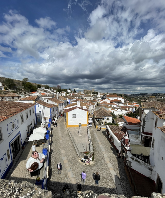 Obidos Cidade murada - Nossa Primeira Viagem Desde o Início da Pandemia - Portugal