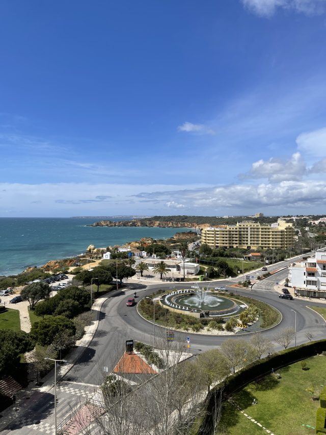 Portimao vista do apartamento 2 - Nossa Primeira Viagem Desde o Início da Pandemia - Portugal