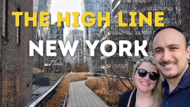 Passeio no The High Line de Nova York  PARQUE SUSPENSO de NYC