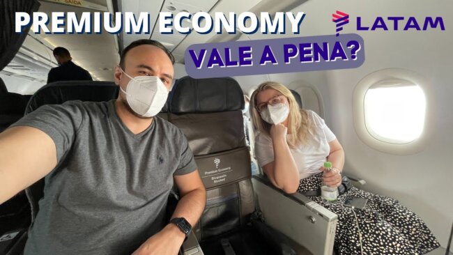 Como é voar na Premium Economy da Latam em Viagens Nacionais